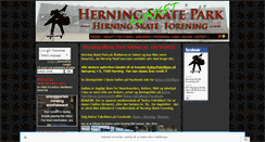 Desktop Screenshot of herningskate.dk